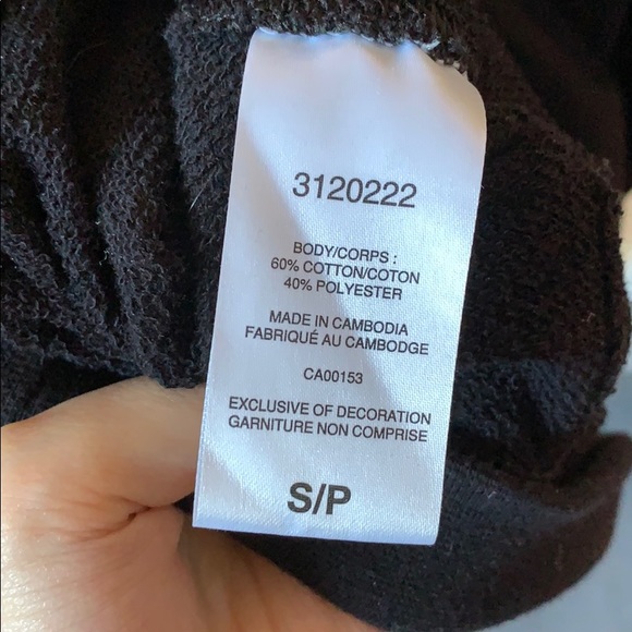 Black Oversized Champion Hoodie - Picture 7 of 8